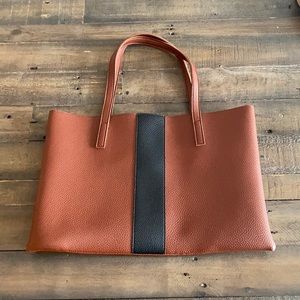 Vince Camuto- Tan Tote Bag